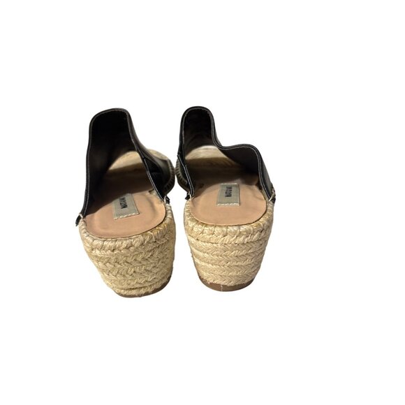 Matt & Nat Vegan Leather Espadrille Wedge Sandals Size 7 - Picture 4 of 7